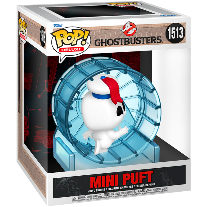 Funko Pop! Ghostbusters: Frozen Empire (2024) - Mini Puft in Wheel Deluxe #1513