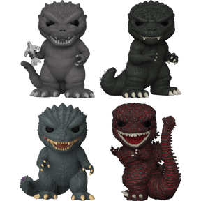 Funko Pop! Godzilla - 70th Anniversary - Bundle (Set of 4)