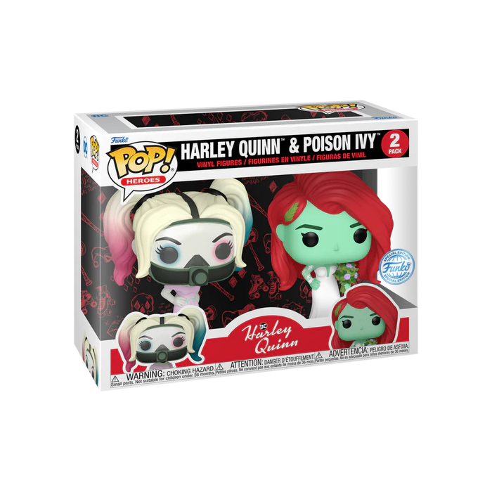 Funko Pop! Harley Quinn - Animated TV Series (2019) - Harley Quinn & Poison Ivy - (2 Pack)