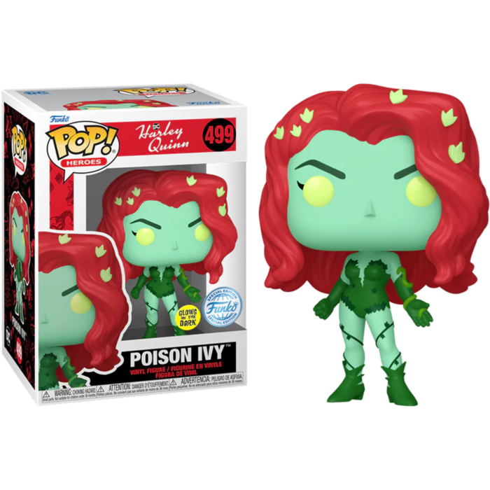 Funko Pop! Harley Quinn - Animated TV Series (2019) - Poison Ivy Glow-in-the-Dark #499