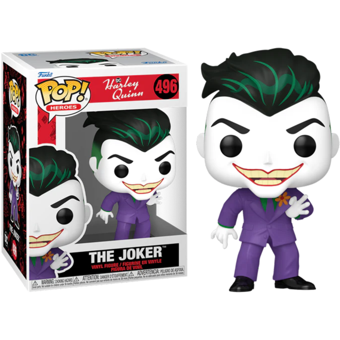 Funko Pop! Harley Quinn - Animated TV Series (2019) - The Joker #496