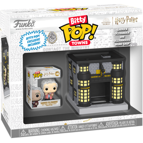 Funko Pop! Harry Potter - Garrick Ollivander & Ollivanders Wand Shop Bitty Town #146