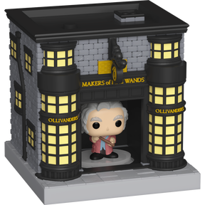 Funko Pop! Harry Potter - Garrick Ollivander & Ollivanders Wand Shop Bitty Town #146