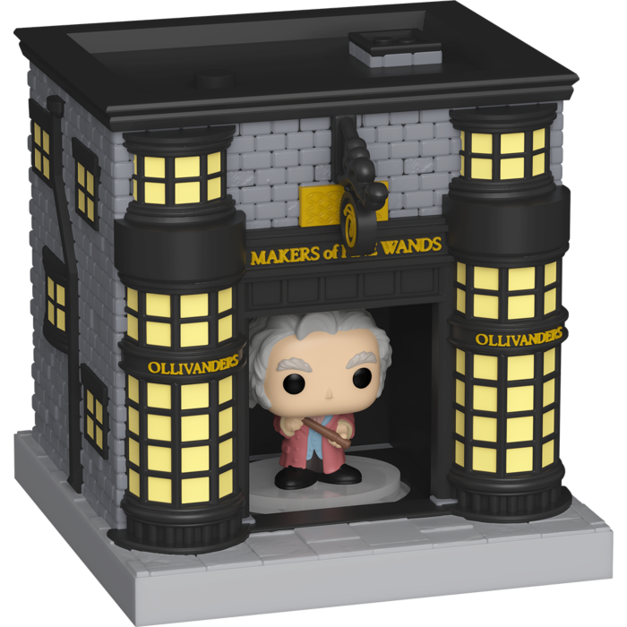 Funko Pop! Harry Potter - Garrick Ollivander & Ollivanders Wand Shop Bitty Town #146