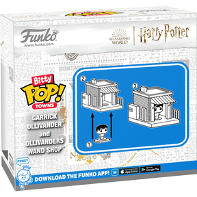 Funko Pop! Harry Potter - Garrick Ollivander & Ollivanders Wand Shop Bitty Town #146