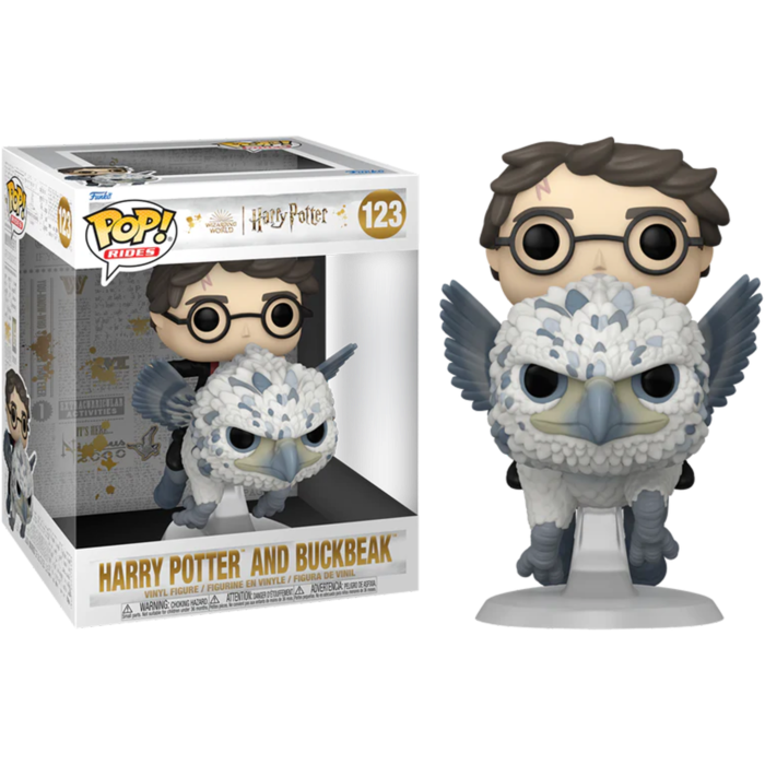 Funko Pop! Harry Potter and the Prisoner of Azkaban - Harry Potter with Buckbeak #123