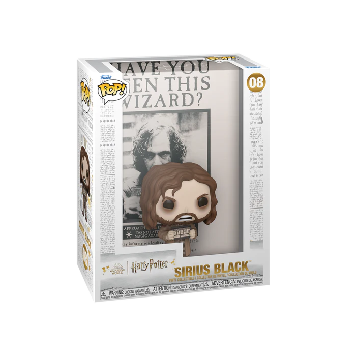 Funko Pop! Harry Potter and the Prisoner of Azkaban - Wanted Poster with Sirius Black #08