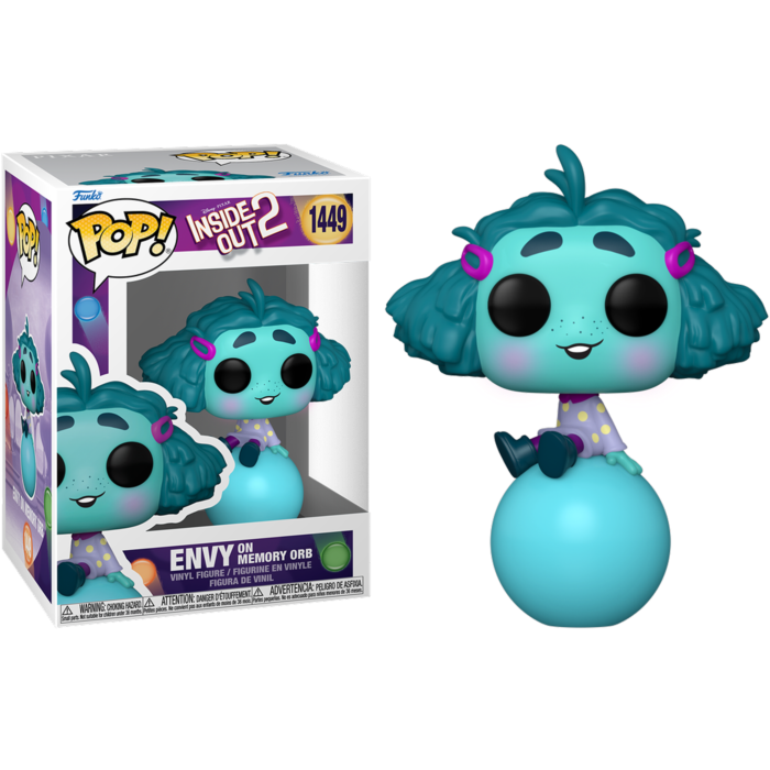 Funko Pop! Inside Out 2 - Envy on Memory Orb #1449