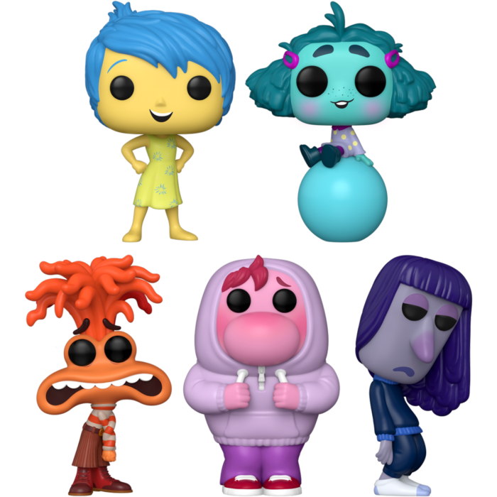 Funko Pop! Inside Out 2 - Overwhelmed with Emotion - Bundle (Set of 5) - Real Pop Mania