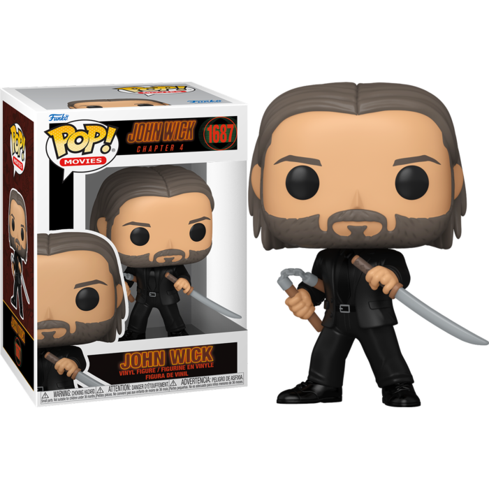 Funko Pop! John Wick - Chapter 4 - John Wick with Sword & Nunchucks #1687