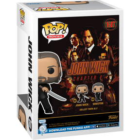 Funko Pop! John Wick - Chapter 4 - John Wick with Sword & Nunchucks #1687