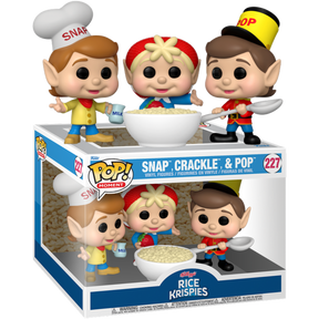 Funko Pop! Kellogg's - Snap, Crackle, & Pop Rice Krispies #227 Funko Pop! Kellogg's - Snap, Crackle, & Pop Rice Krispies #227