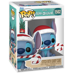 Funko Pop! Lilo & Stitch - Holiday - Stitch with Candy Cane #1502