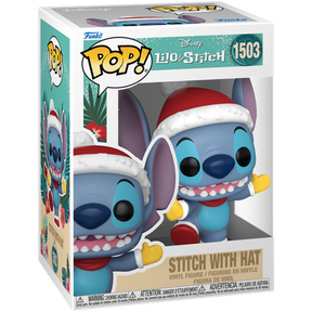 Funko Pop! Lilo & Stitch - Holiday - Stitch with Santa Hat #1503