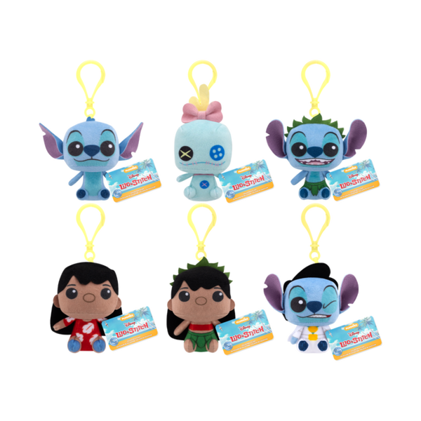 Funko Pop! Lilo & Stitch - Lilo & Stitch Mini Plush Keychains Blind Ba