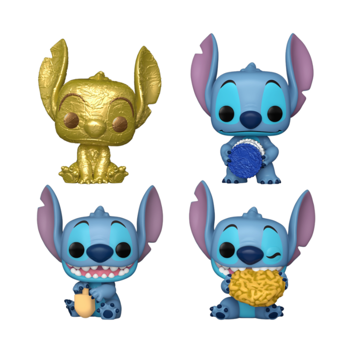 Funko Pop! Lilo & Stitch - Stitch Happy Hanukkah Box Pocket - 4-Pack