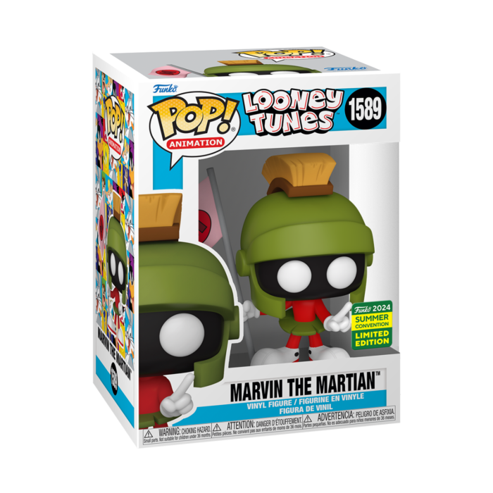 Funko Pop! Looney Tunes - Marvin the Martian #1589 (2024 Summer Convention Exclusive)