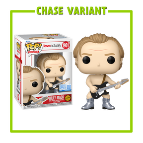 Funko Pop! Love Actually - Billy Mack #1901 - Chase Chance (+ Box of 3 Mystery Exclusive)