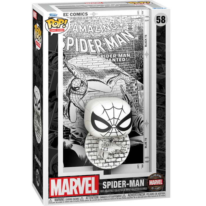 Funko Pop! Marvel - 85th Anniversary - The Amazing Spider-Man Black & White #58