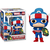 Funko Pop! Marvel - Captain America (Holiday) #1438