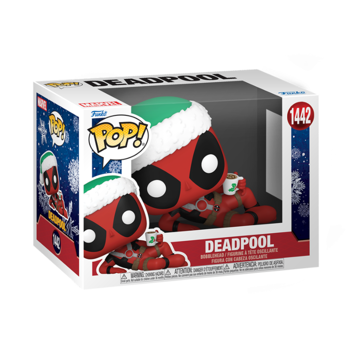 Funko Pop! Marvel - Deadpool with Hot Cocoa (Holiday) #1442