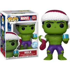 Funko Pop! Marvel - Green Hulk Holiday #1321