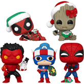 Funko Pop! Marvel - Marvel-lous Holiday - Bundle (Set of 5)