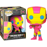 Funko Pop! Marvel - The Infinity Saga - Iron Man (Mark 3) Blacklight #1406