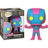 Funko Pop! Marvel - The Infinity Saga - Iron Man (Mark 5) Blacklight #1407