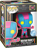 Funko Pop! Marvel - The Infinity Saga - Iron Man (Mark 5) Blacklight #1407