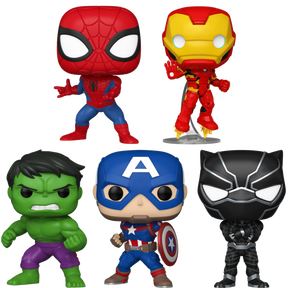 Funko Pop! Marvel Comics - New Classics - Avengers Assemble - Bundle (Set of 5)