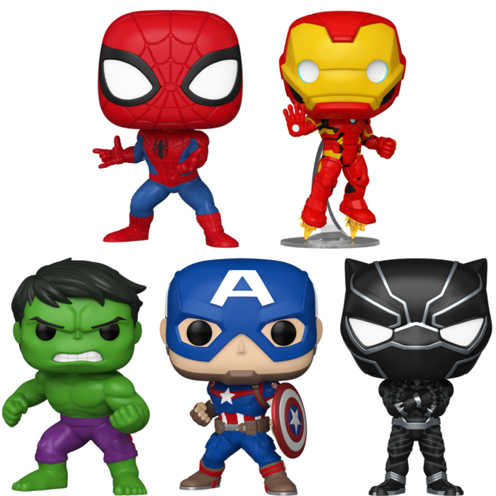 Funko Pop! Marvel Comics - New Classics - Avengers Assemble - Bundle (Set of 5)