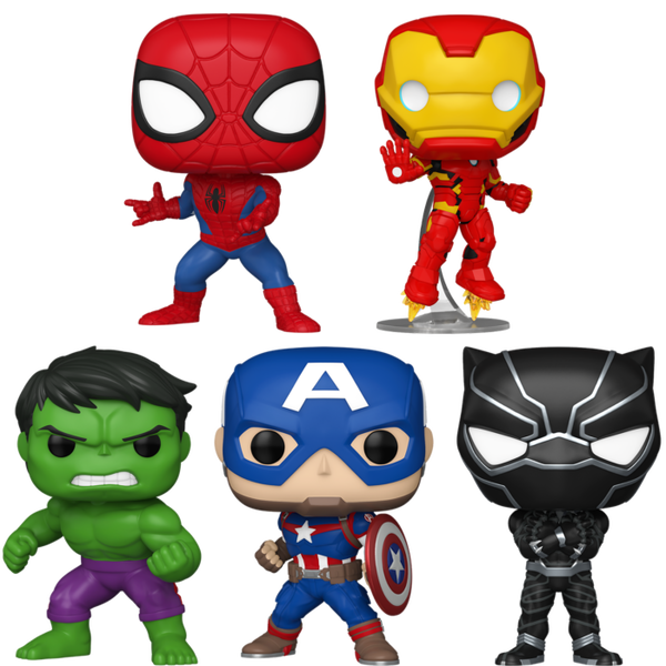 Funko Pop! Marvel Comics - New Classics - Avengers Assemble - Bundle ( Funko Pop! Marvel Comics - New Classics - Avengers Assemble - Bundle (