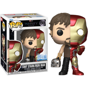 Funko Pop! Marvel The Infinity Saga - Tony Stark/ Iron Man Split #1569