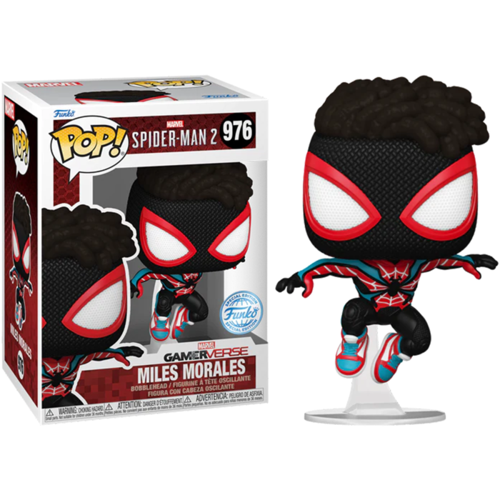 Funko Pop! Marvel's Spider-Man 2 - Miles Morales (Evolved Suit) #976
