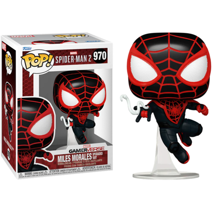 Funko Pop! Marvel's Spider-Man 2 - Miles Morales (Upgraded Suit) #970