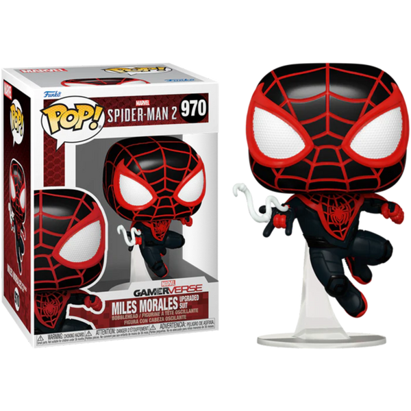 Pop! Jumbo Spider-Man (Miles Morales) (Black Light)