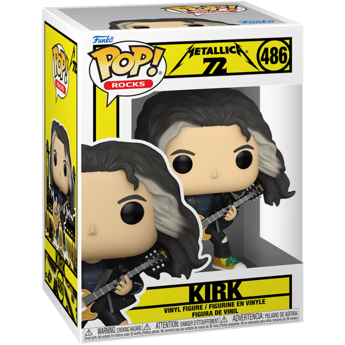 Funko Pop! Metallica - Kirk (72 Seasons) #486