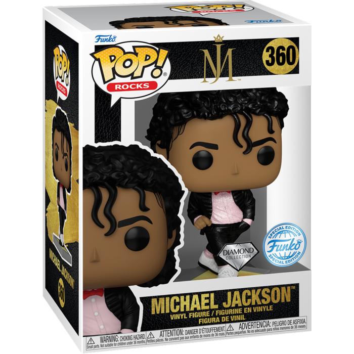 Funko Pop! Michael Jackson - Michael Jackson (Billie Jean) Diamond Glitter #360