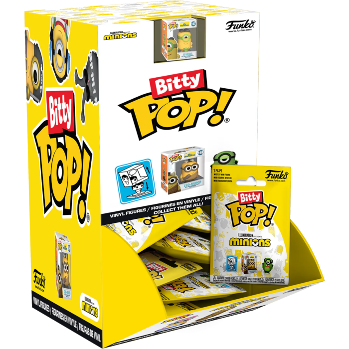 Funko Pop! Minions - Bitty Blind Bag (Display of 32 Units)