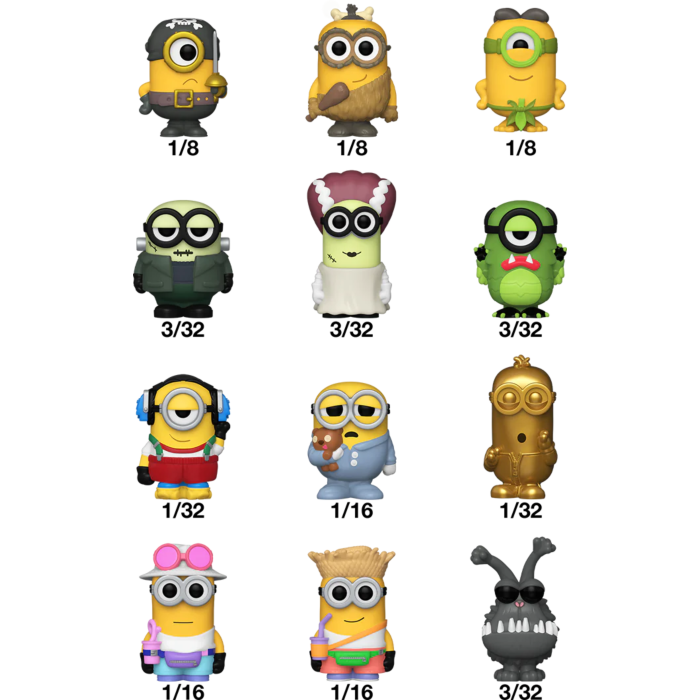 Funko Pop! Minions - Bitty Blind Bag (Display of 32 Units)