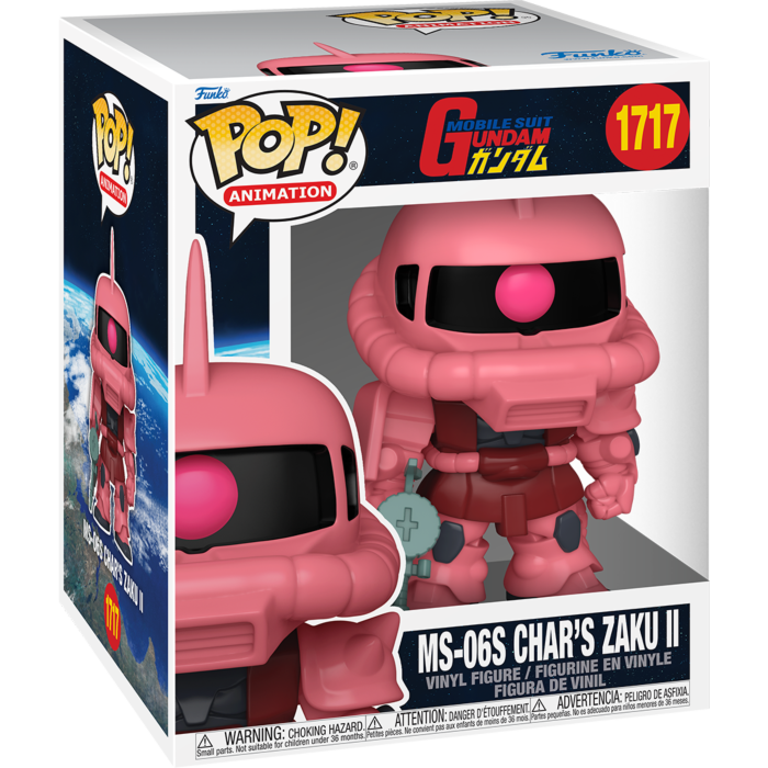 Funko Pop! Mobile Suit Gundam - MS-06S Char’s Zaku II Super Sized 6" #1717