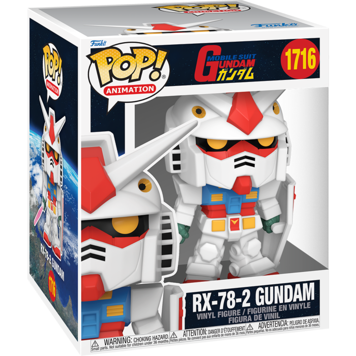 Funko Pop! Mobile Suit Gundam - RX-78-2 Gundam Super Sized 6" #1716