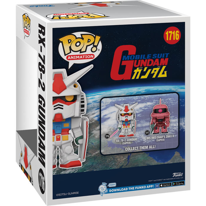 Funko Pop! Mobile Suit Gundam - RX-78-2 Gundam Super Sized 6" #1716