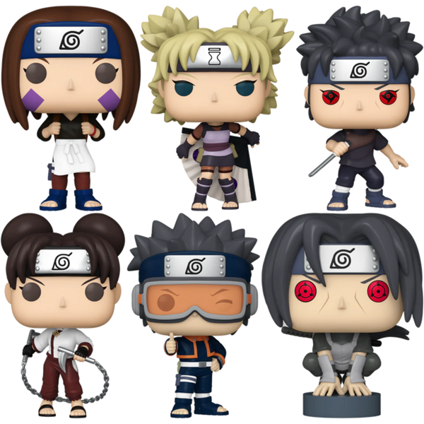 Funko Pop! Naruto: Shippuden - Hidden Leaf Shinobi - Bundle