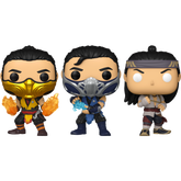 Funko Pop! Mortal Kombat 1 - Earthrealm - Bundle (Set of 3)