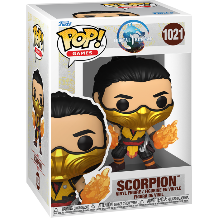 Funko Pop! Mortal Kombat 1 - Scorpion (Fire Hands) #1021