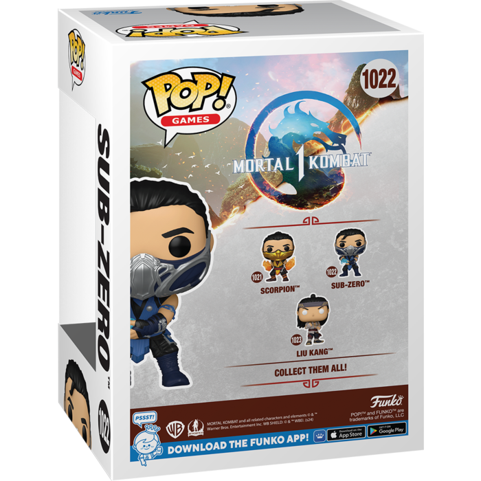 Funko Pop! Mortal Kombat 1 - Sub-Zero (Ice Hands) #1022