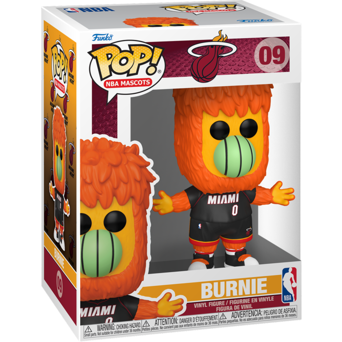 Funko Pop! NBA - Mascots - Burnie (Miami Heat) #09