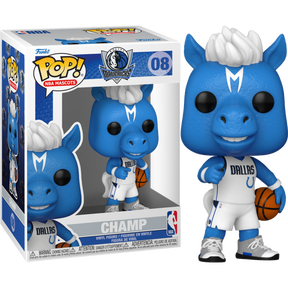 Funko Pop! NBA - Mascots - Champ (Dallas Mavericks) #08